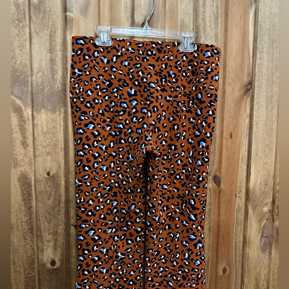Maeve by Anthropologie casual pants orange cheetah print S - Picture 4 of 4